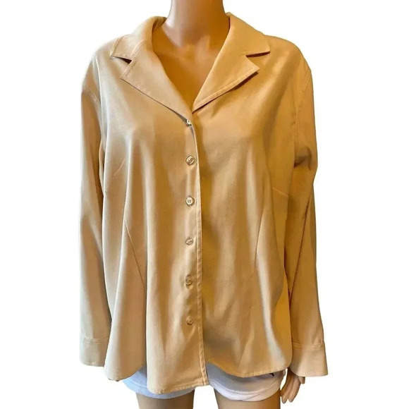 Vintage Architect Women Buttons Down Shirt Blouse Women Plus Size 1X - Picture 1 of 6